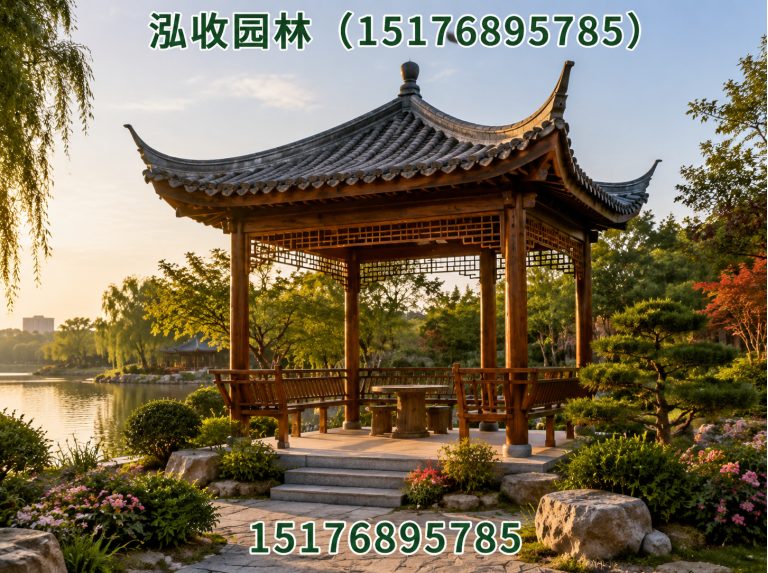 本溪京津冀防腐木工程展示图
